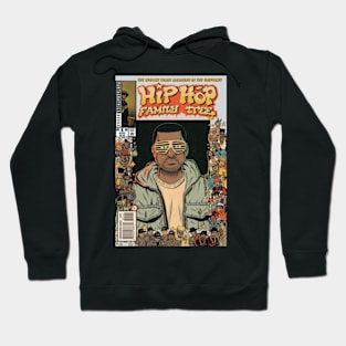 The Rapper Hip Hop Family  Tree Hoodie